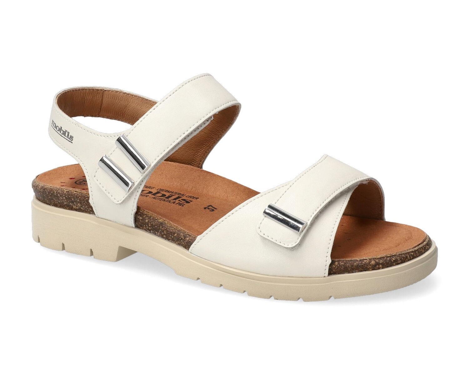 sandales femme modèle Selna blanc casse - Mephisto